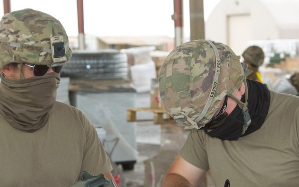 152nd CSSB-FLE Soldiers Provide Logistical Support