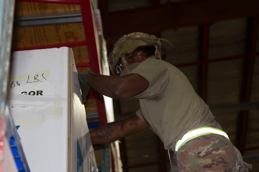 152nd CSSB-FLE Soldiers Provide Logistical Support