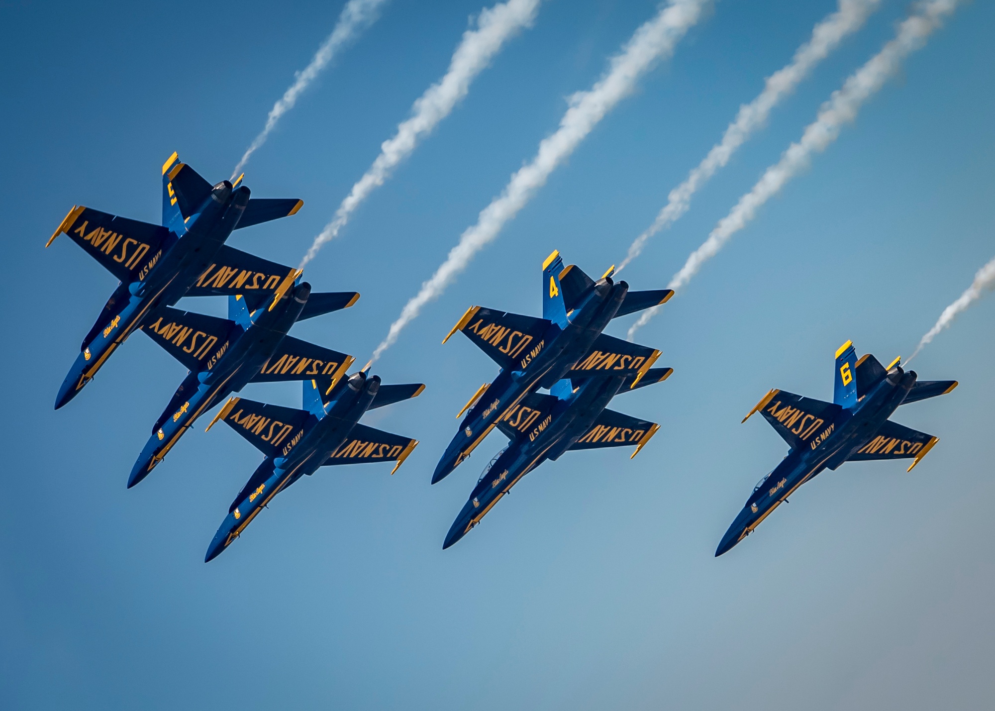 DVIDS - Images - Blue Angels and Thunderbirds joint flyover, New