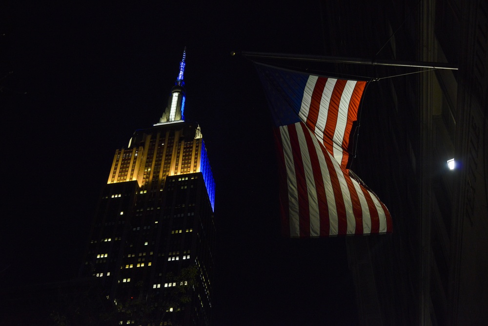 Empire State Building honors U.S. Army