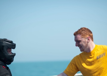 Rafael Peralta Conducts Sentry Training