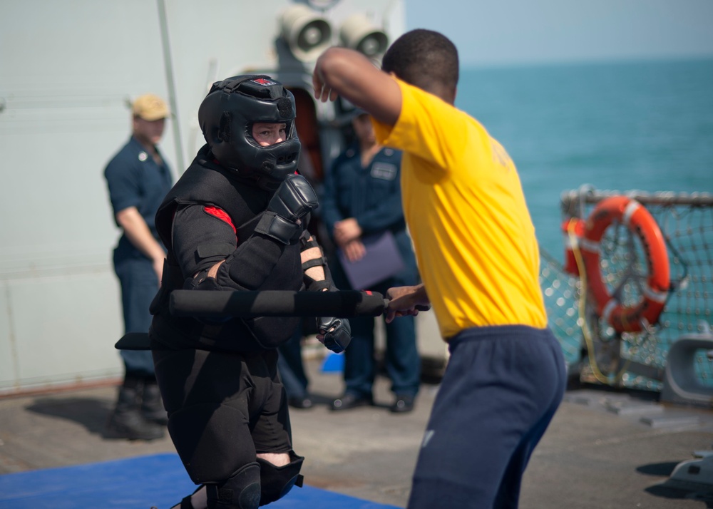 Rafael Peralta Conducts Sentry Training
