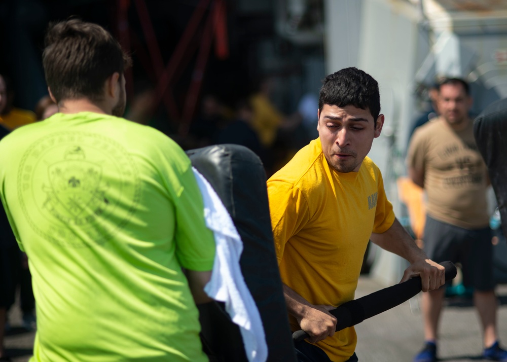 Rafael Peralta Conducts Sentry Training