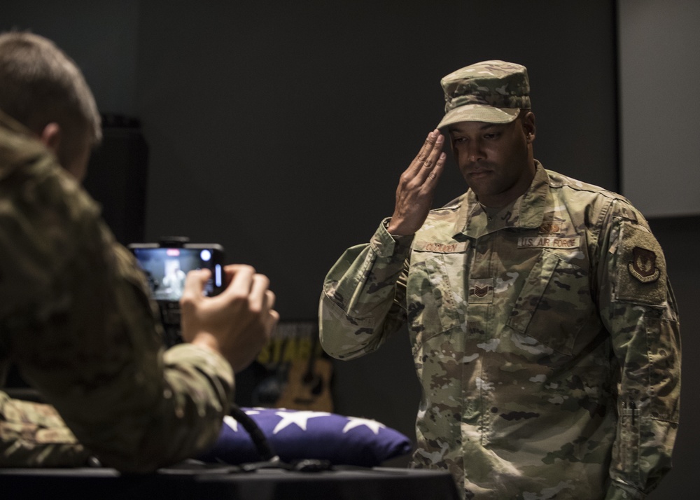 Ramstein Airmen honor Tuskegee Airman