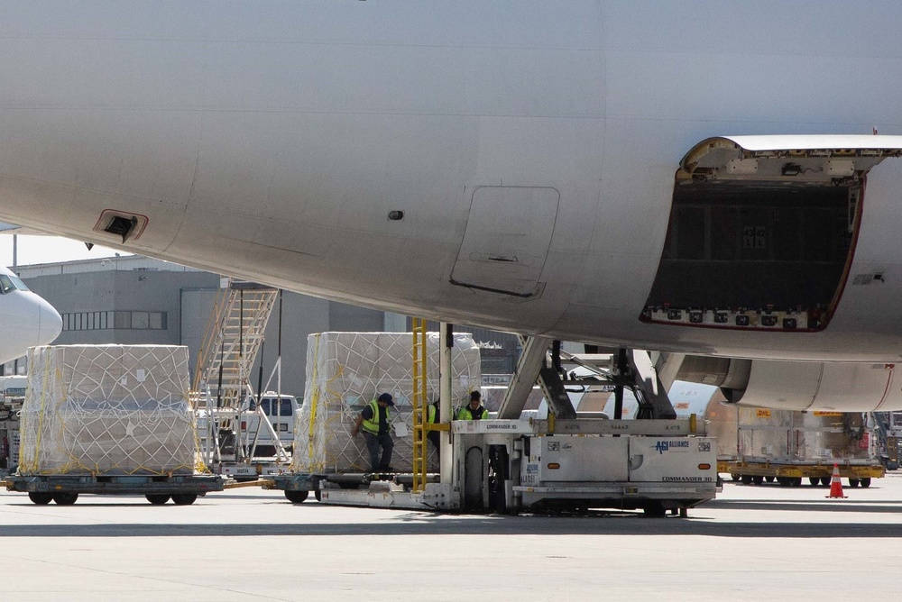 Project Airbridge Delivers supplies for Nationwide Distribution April 28