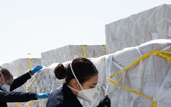 Project Airbridge Delivers supplies for Nationwide Distribution April 28