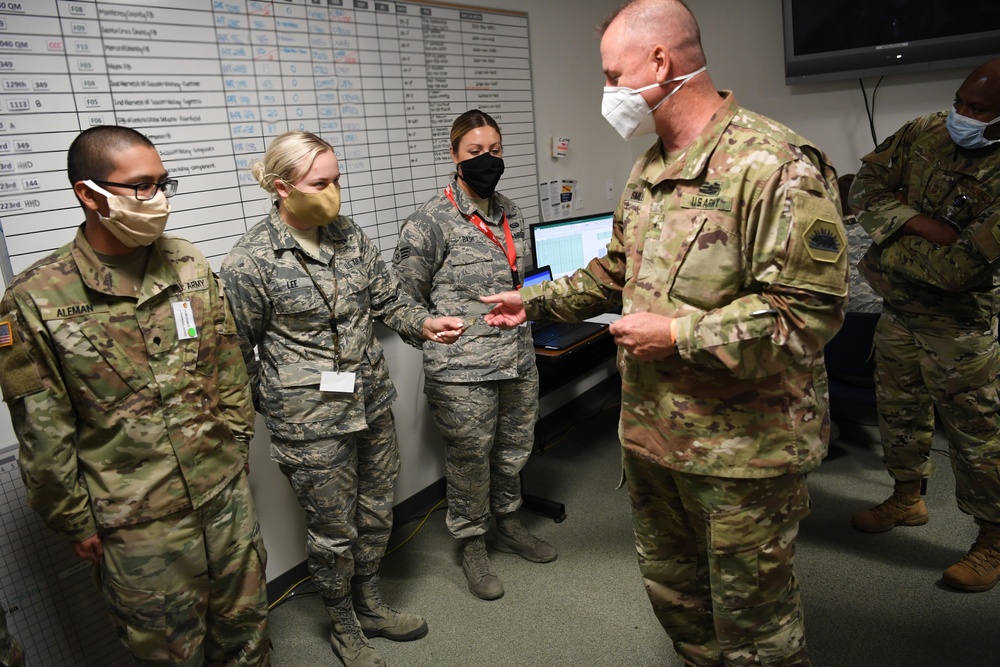 Brig. Gen. Jeffrey Smiley visits JTF 115