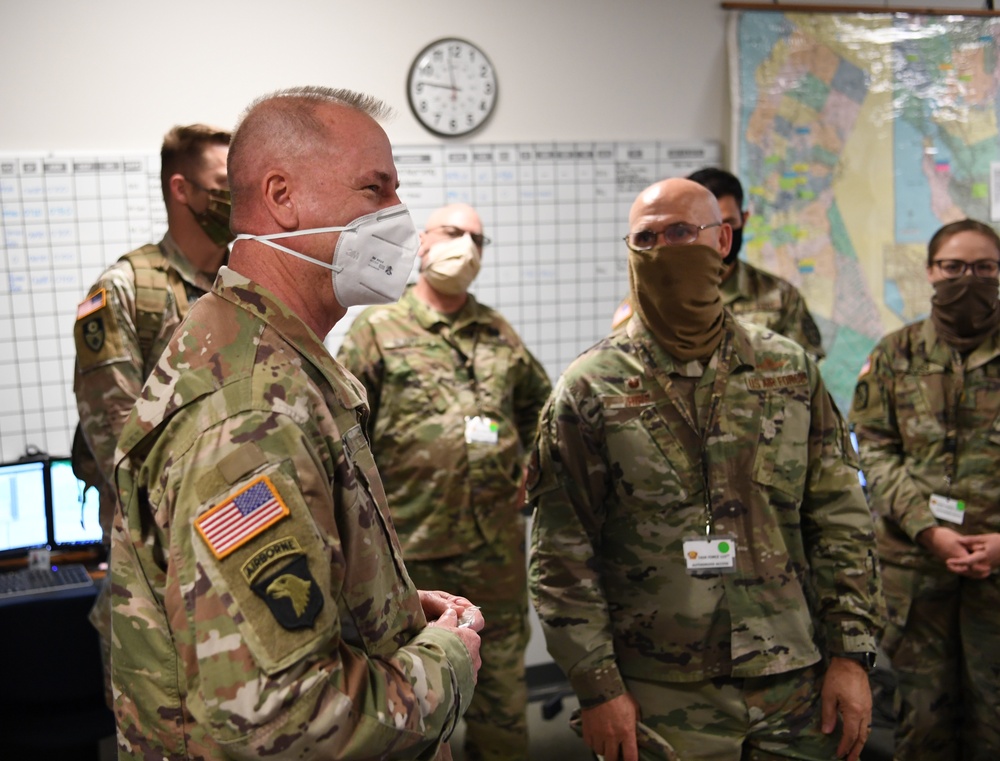 Brig. Gen. Jeffrey Smiley visits JTF 115