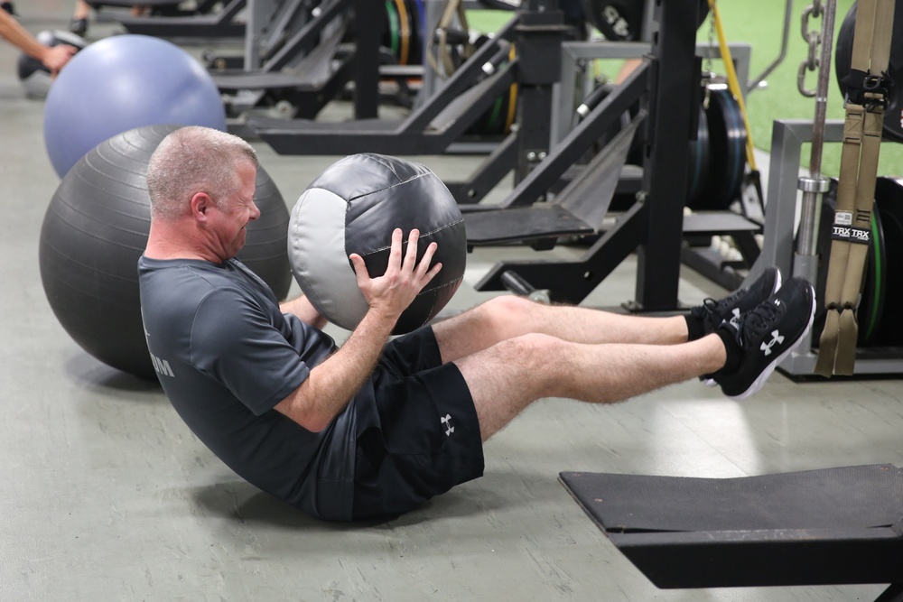 USSOCOM Visits 3rd Special Forces Group (Airborne) Human Performance Training Center