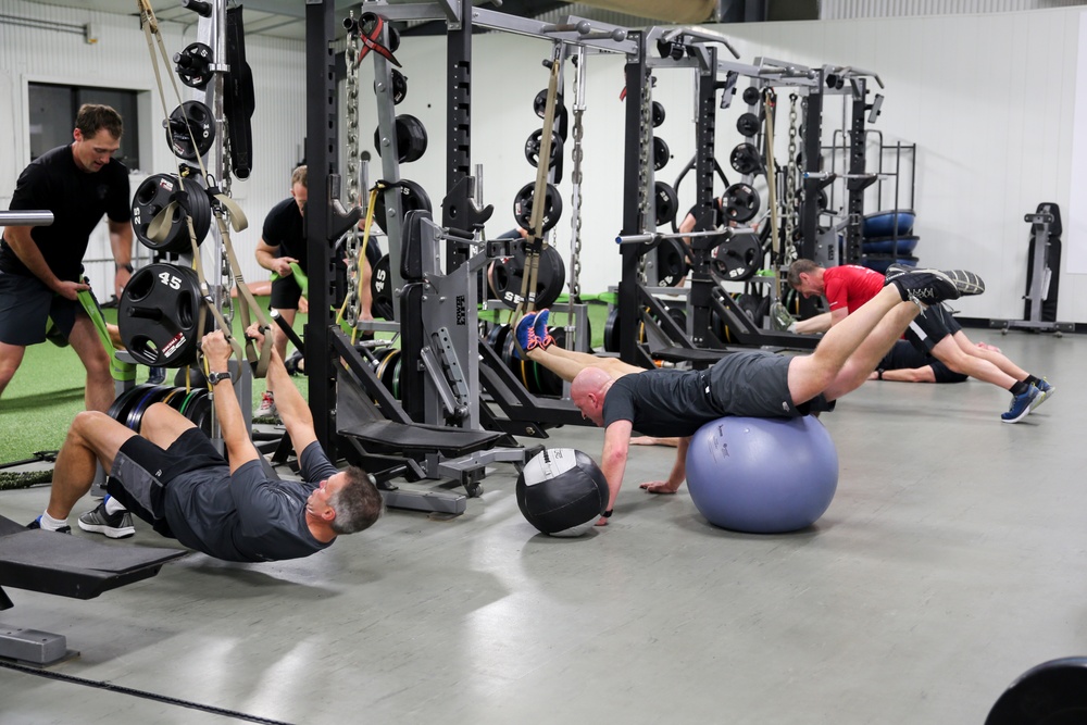 USSOCOM Visits 3rd Special Forces Group (Airborne) Human Performance Training Center