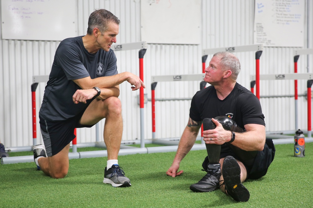 USSOCOM Visits 3rd Special Forces Group (Airborne) Human Performance Training Center