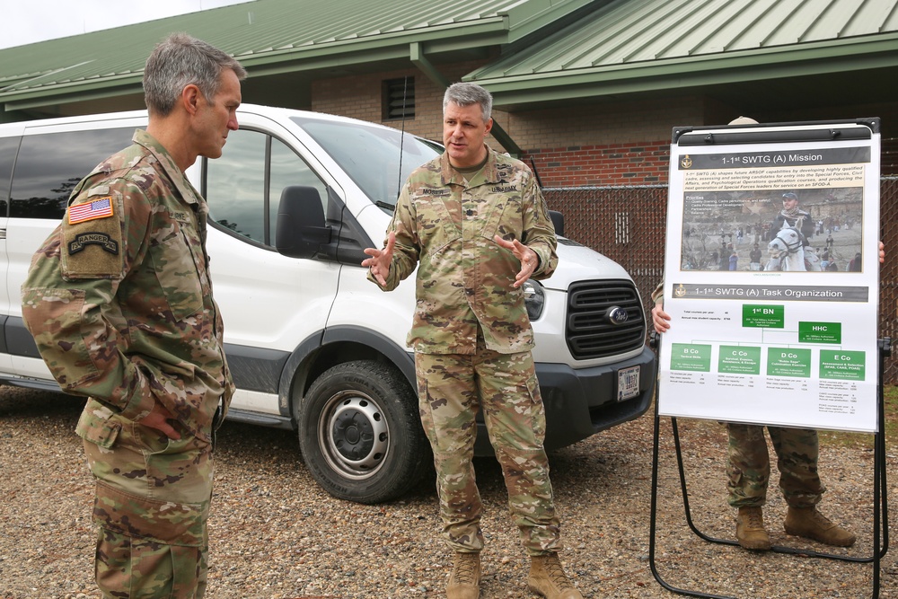 USSOCOM Visits Special Operations Forces on Fort Bragg