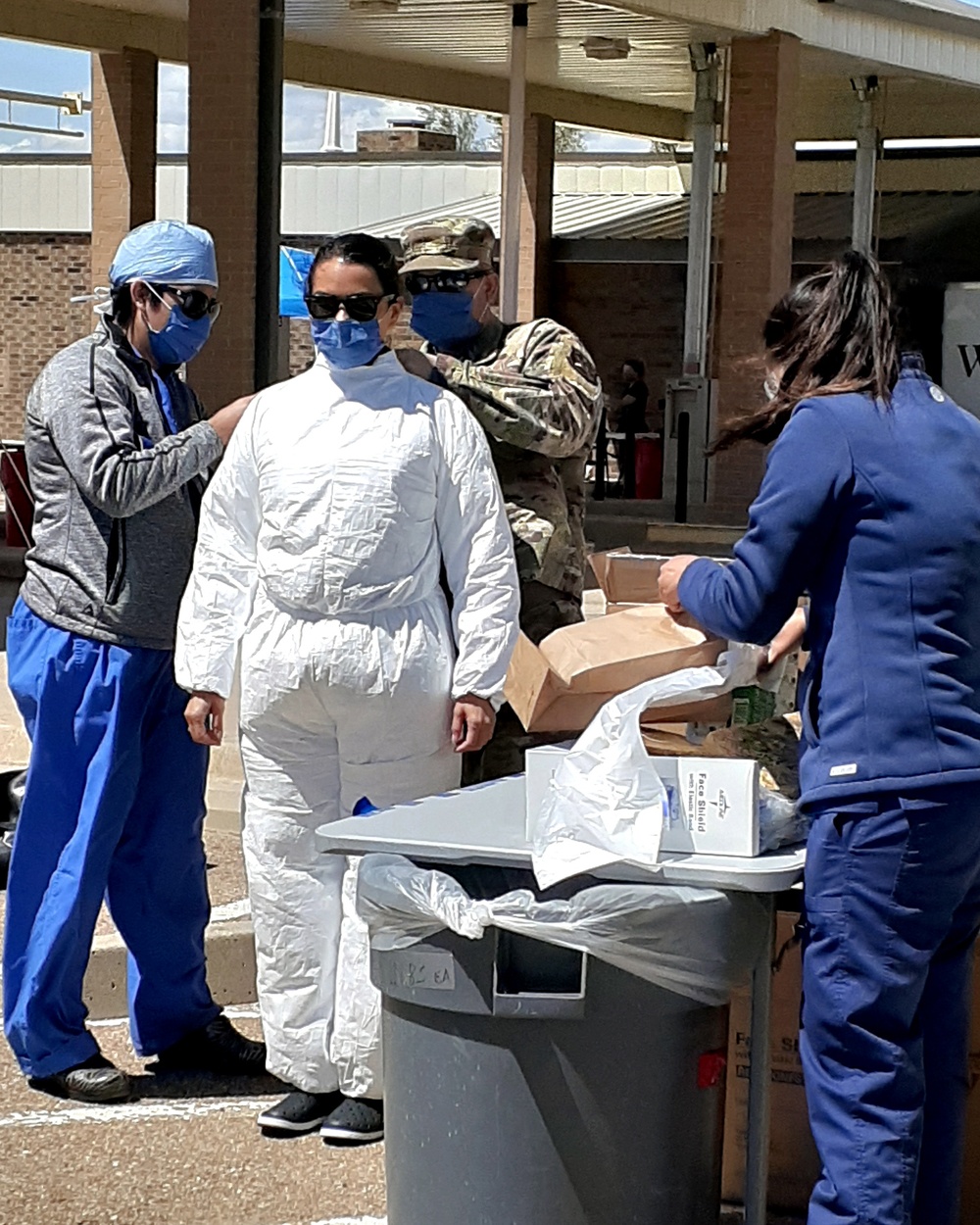 149 MDG assists in COVID-19 Testing