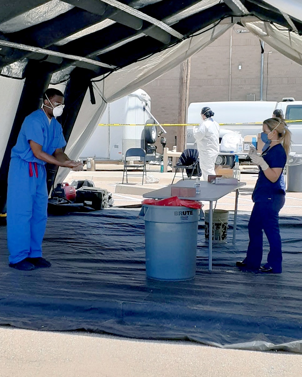 149 MDG assists in COVID-19 Testing