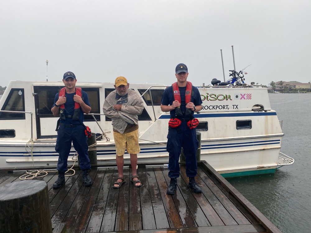 Coast Guard assists disabled vessel near Galveston, Texas
