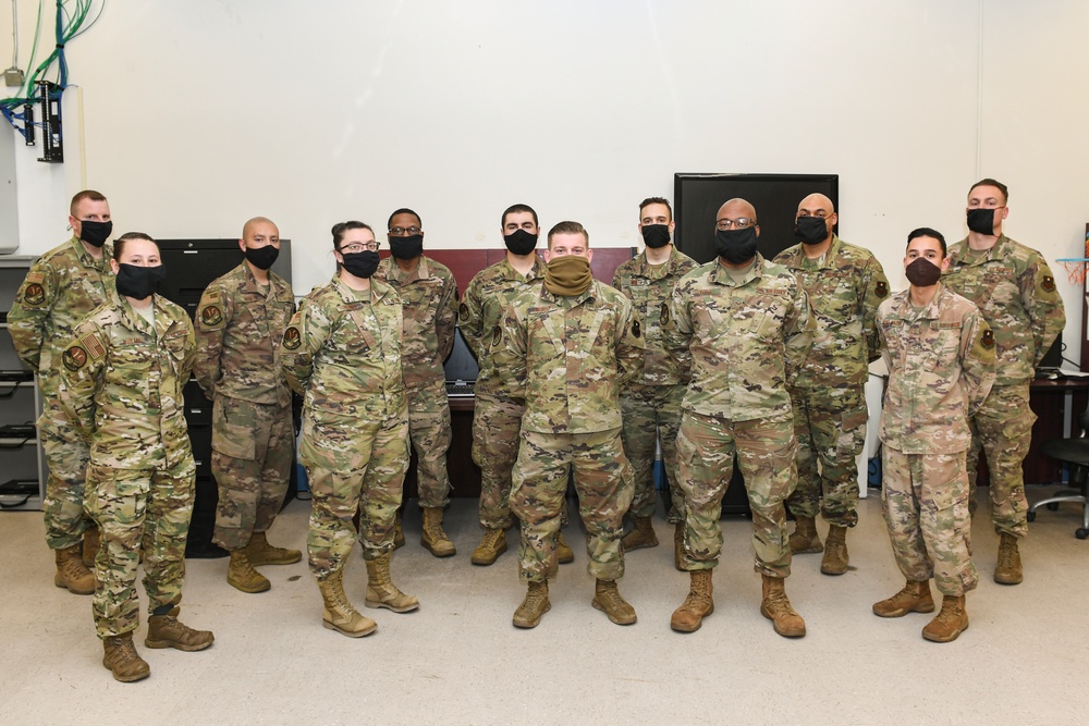 58th SOW Airmen apply job skills to make 1,778 face coverings