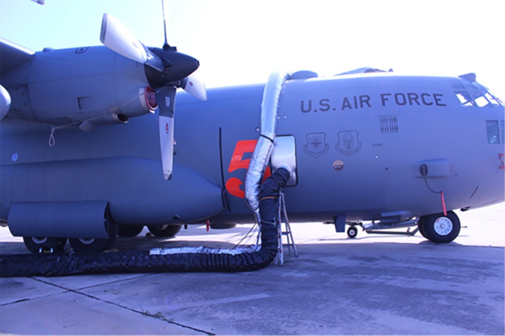 AFRL Aircraft Decontamination Team ramps up battle against COVID-19