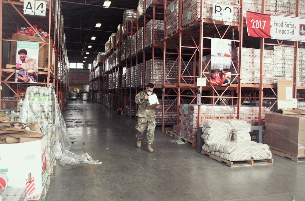 Texas Military Department Soldiers support Rio Grande Valley Food Bank