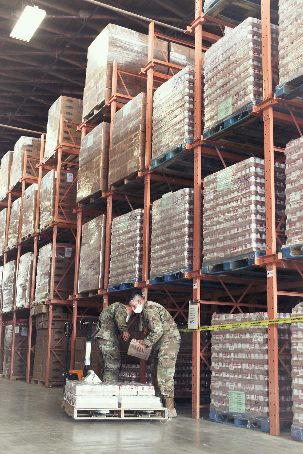 Texas Military Department Soldiers support Rio Grande Valley Food Bank