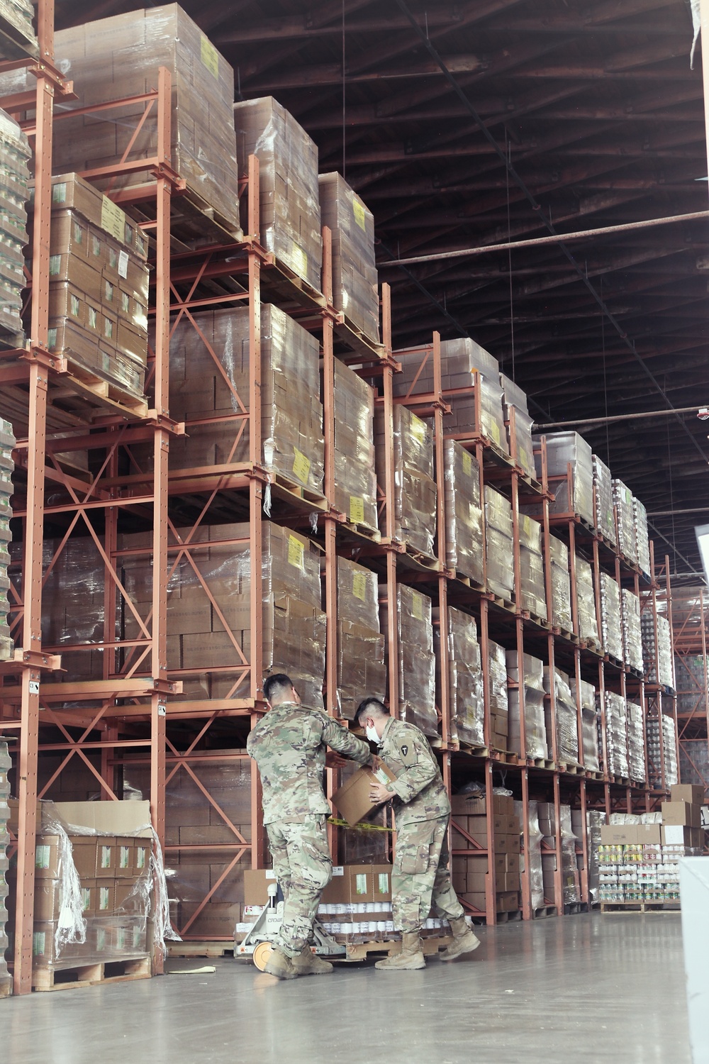 Texas Military Department Soldiers support Rio Grande Valley Food Bank