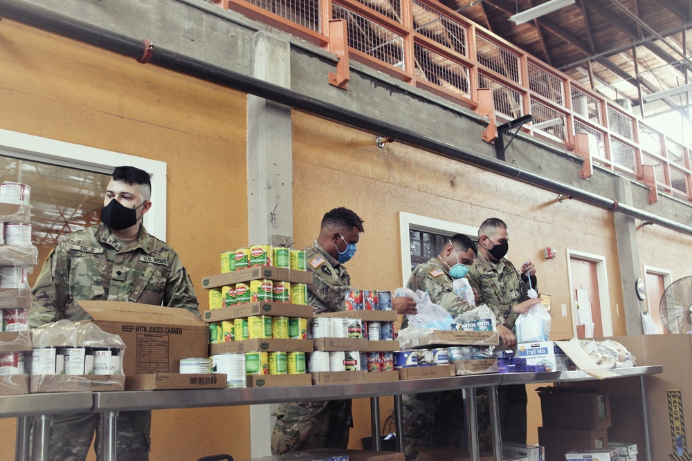 Texas Military Department Soldiers support Rio Grande Valley Food Bank