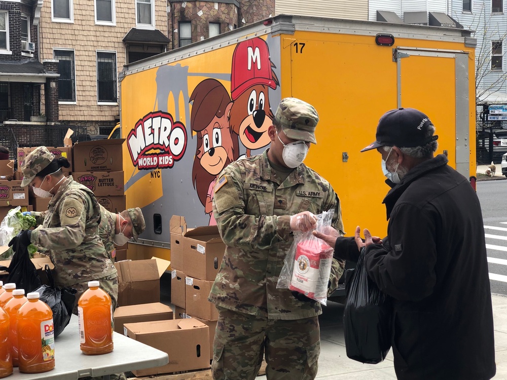 NY National Guard responds for Operation COVID-19 in NYC