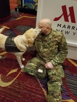 Response Troops go to the dogs for stress relief
