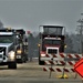 Road paving work at Fort McCoy