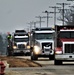Road paving work at Fort McCoy