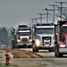 Road paving work at Fort McCoy