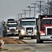 Road paving work at Fort McCoy