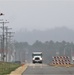 Road paving work at Fort McCoy