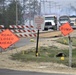 Road paving work at Fort McCoy