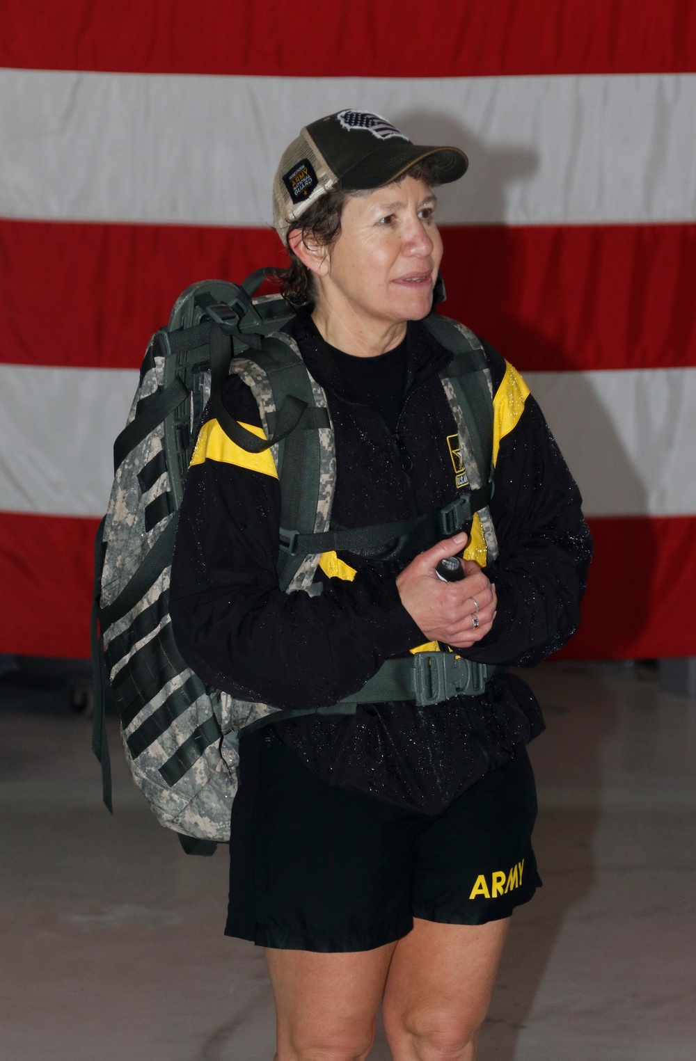 Wisconsin National Guard Leadership Rucks for Sexual Assault Awareness and Prevention