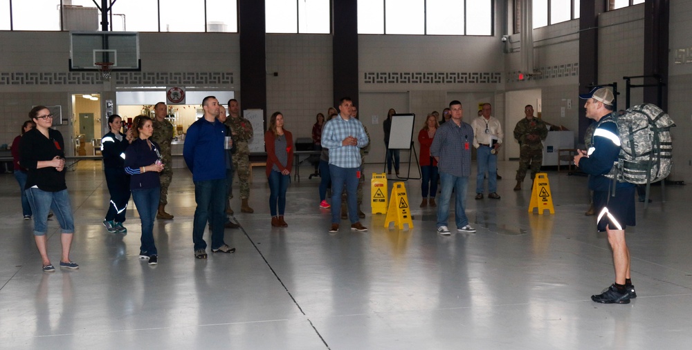 Wisconsin National Guard Leadership Rucks for Sexual Assault Awareness and Prevention