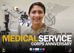 Medical Service Corps Anniversary Poster
