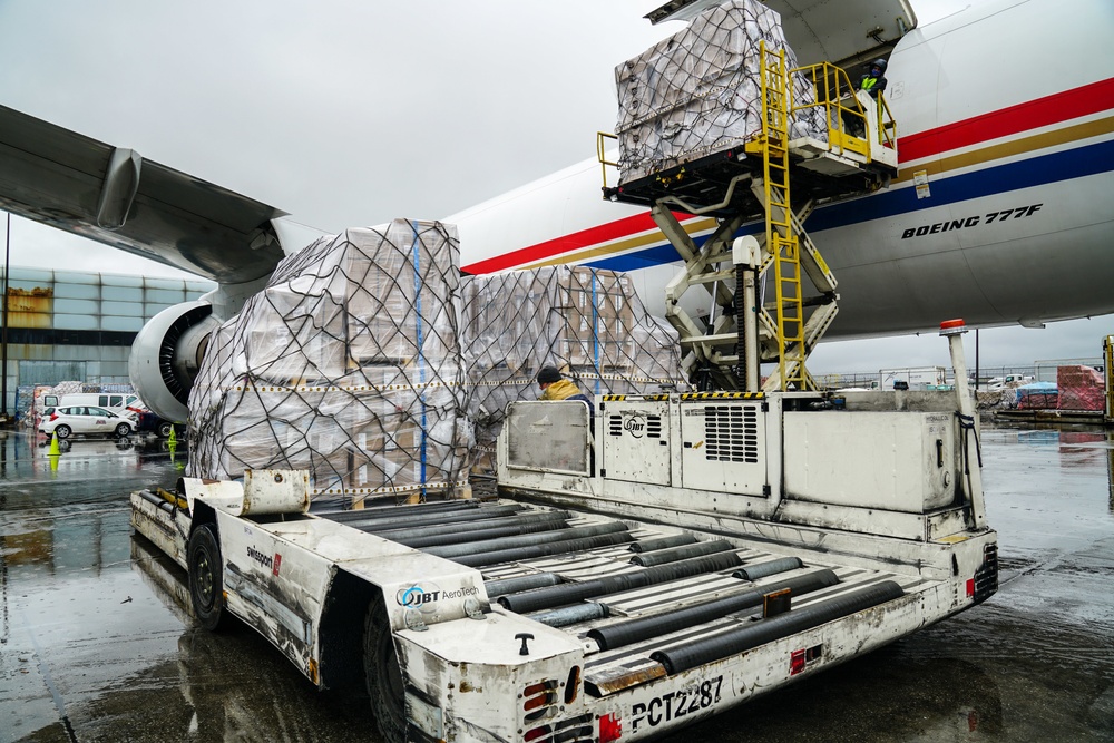 Project Airbridge Delivers supplies for Nationwide Distribution April 29