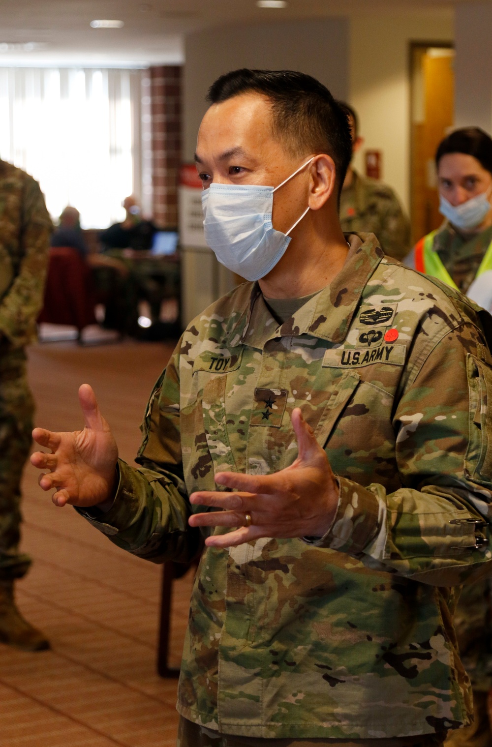 Wisconsin National Guard lending a helping hand at Milwaukee County alternate care facility