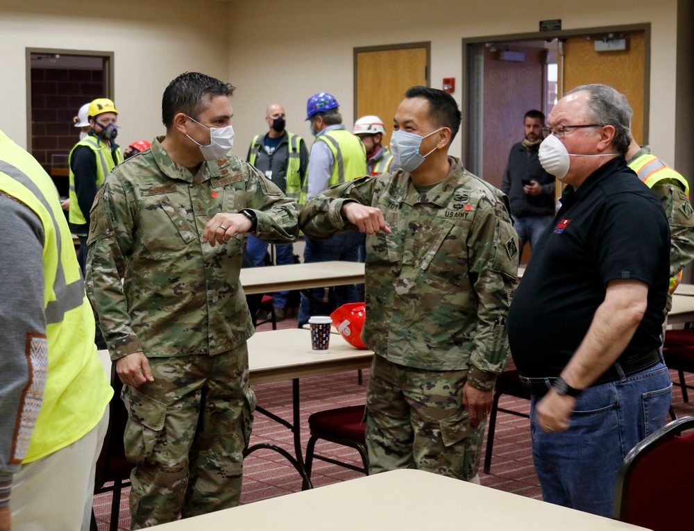 Wisconsin National Guard lending a helping hand at Milwaukee County alternate care facility