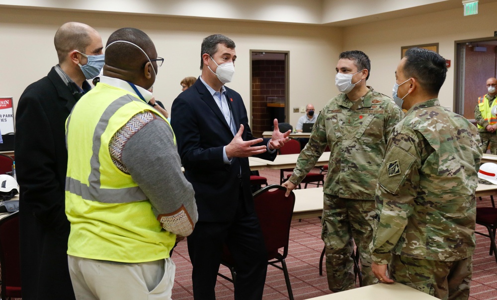Wisconsin National Guard lending a helping hand at Milwaukee County alternate care facility