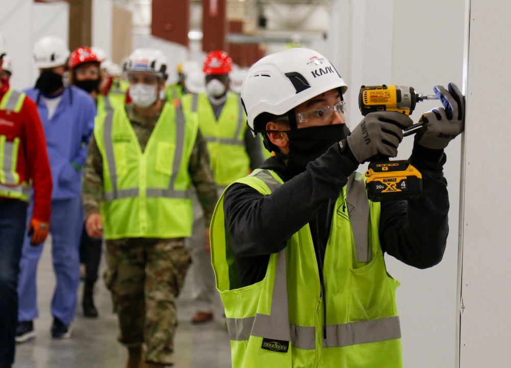 Wisconsin National Guard lending a helping hand at Milwaukee County alternate care facility