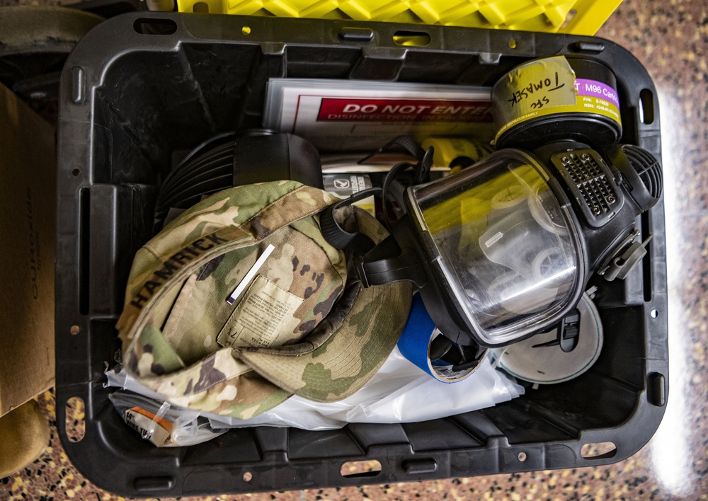 W.Va Guard Teaches Aerosolized Hydrogen Peroxide Sanitization at State Capitol