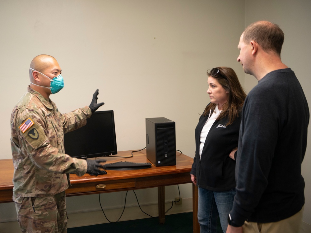 W.Va Guard Teaches Aerosolized Hydrogen Peroxide Sanitization at State Capitol