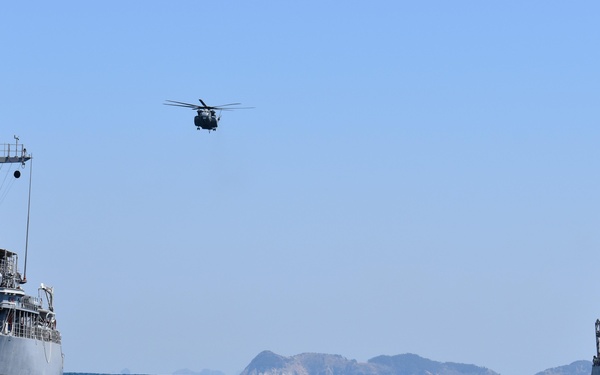 Mine Countermeasure Squadron 7 mine hunting