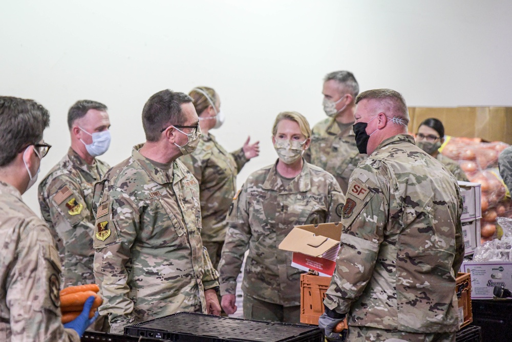 Gen. Joseph Lengyel, Chief, National Guard Bureau, Visits Texas