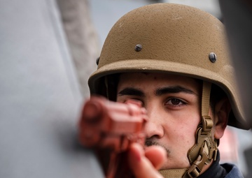 Active Shooter Training ATFP Drill aboard McCampbell