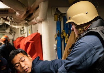 Active Shooter Training ATFP Drill aboard McCampbell