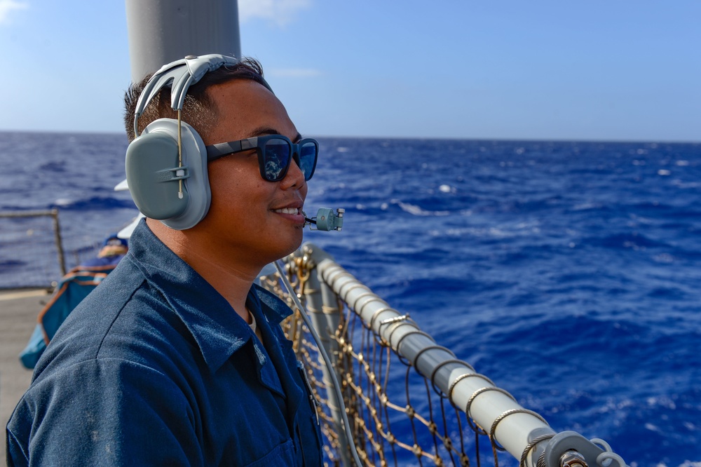 USS Russell (DDG 59) Has The Watch