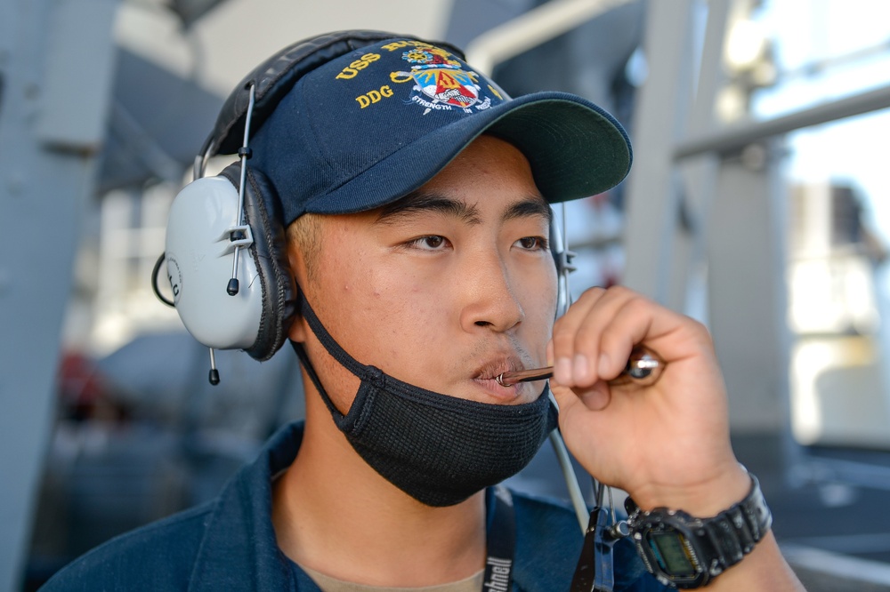 USS Russell (DDG 59) Has The Watch