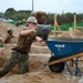 NMCB 1 Cleans Flooded Project Site